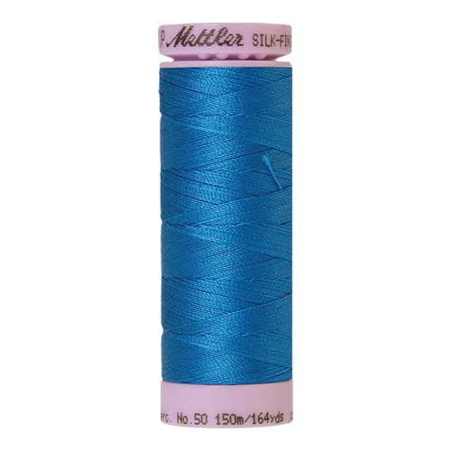 0339 - Mediterranian Blue Silk Finish Cotton 50 Thread